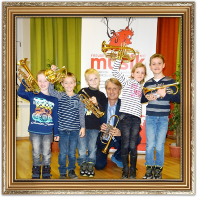 April 2016 – Trompetengruppe der Johannes Brahms Musikschule Mürzzuschlag